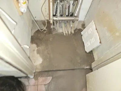 복구를 마친 현장